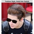 thumbnail image 4 of Banda de pelo de metal para hombres y mujeres, diademas deportivas unisex negras onduladas con resortes, 4 of 4