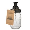 thumbnail image 4 of Jarmazing Products Mason Jar Foaming Soap Dispenser – Black – With 16 Ounce Ball Mason Jar - One Pack!, 4 of 6