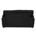 thumbnail image 4 of Sofá Love Seat TRINITY Cosmo 2 Plazas Negro para Sala, 4 of 8