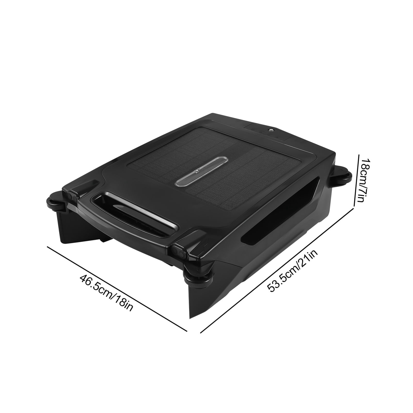 Solar Powered Cordless Robotic Pool Cleaner with Cleaning Modes Auto Obstacle Avoidance ,Efficient Cleaning