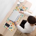 thumbnail image 3 of Long Mouse Pads for Desk,LightColor Dinosaurs Flowers Pattern Desk Mats on Top Of Desks, Desk Mouse Pad Extra Large with 3mm Non-Slip Base and Stitched Edge for Gaming,Office,Work,Home 31.5"x11.8", 3 of 6
