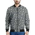 thumbnail image 3 of Chaquetas con estampado 3D de estrellas de dibujos animados para hombre y mujer, sudadera con cremallera a la moda, ropa de calle, abrigo holgado, chaqueta bomber de manga larga con cremallera, 3 of 5