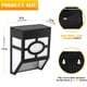 thumbnail image 2 of Lámpara de pared decorativa antigua solar 4PCS-2LED Warm + Color MFZFUKR CPB-US-DYP642-2, 2 of 5