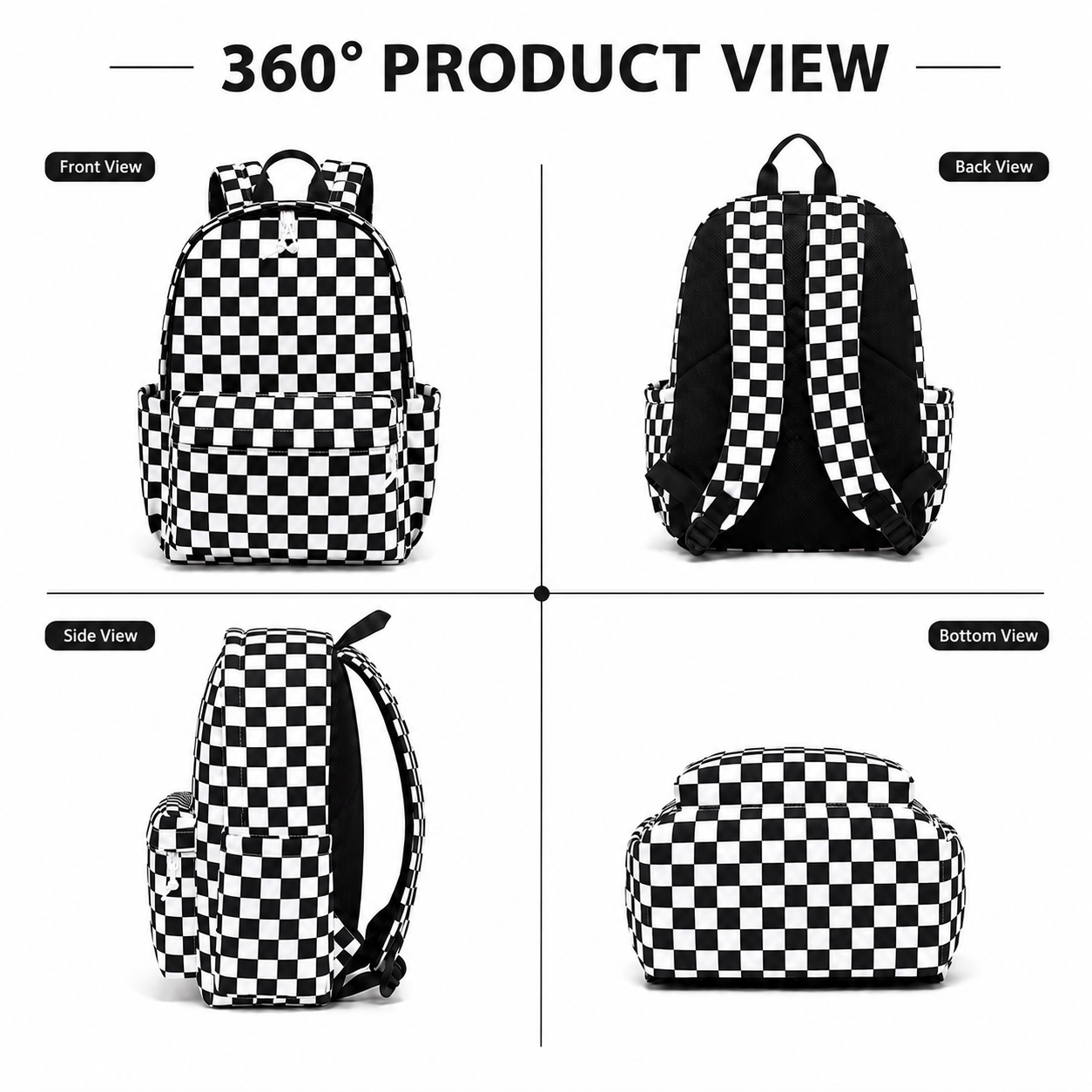 Mochila escolar Lomyolo - Estética linda para mujeres y adolescentes, resistente y ligera para preparatoria y secundaria, mochila estudiantil de moda, gran capacidad 36L, perfecta como regreso a clases 3