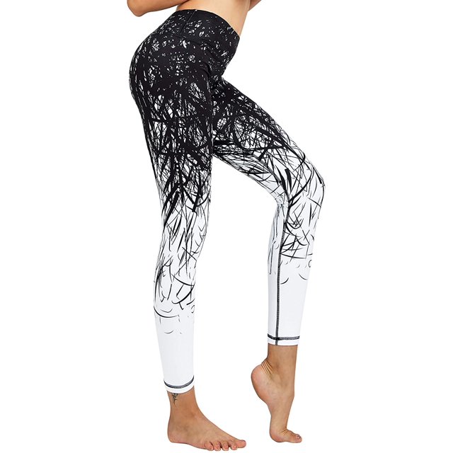 Pantalons de Yoga pour Femmes Compression Collants de Course, Leggings de Course Contrôle du Ventre