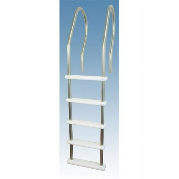 Blue Wave Stainless Steel Reverse Bend In-Pool Ladder for Above Ground Pools
