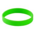 thumbnail image 3 of 10 PCS/Pack Blank Silicone Wristbands Rubber Bracelet Green, 3 of 8