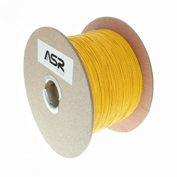 Kevlar 200lb Strength Hobby Sport Survival Paracord - 50ft Yellow