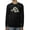 Black, variant on Vintage Rose Floral Art Tee Long Sleeve Men's