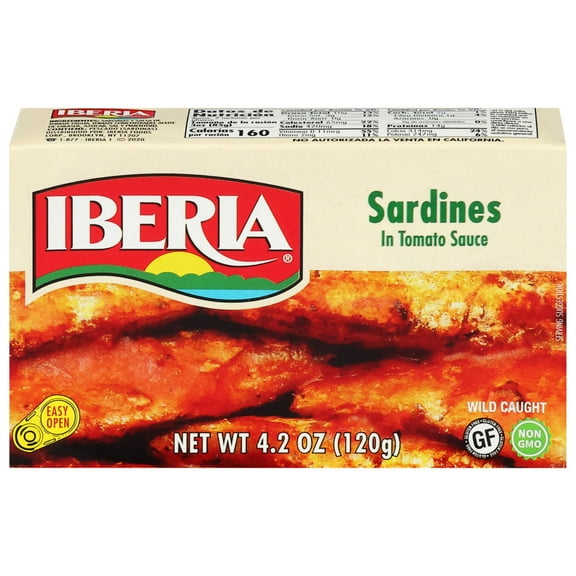 Iberia Sardines in Tomato Sauce 4.2 oz