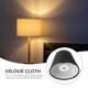 thumbnail image 3 of unbranded 1Ud Table Light Shade Negro En Velour Ideal Para Y Uso, 3 of 6
