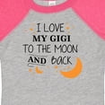 thumbnail image 4 of Inktastic I Love My Gigi to the Moon and Back Boys or Girls Baby Bodysuit, 4 of 5