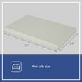thumbnail image 2 of Sealy Antibacterial 38x24 Inch Mini Crib Mattress and Toddler Mini Pad, Waterproof, Medical-Grade Cover, GREENGUARD Certified, 2 of 11