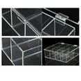 thumbnail image 2 of Acrylic Organizer Seasoning Packets 8 Divided Compartments Condiments Coffee Packets Storage Bin Box Display Case for Kitchen Cabinet, 2 of 3