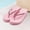 Pink, variant on Women's Wedge Flip Flops Rhinestones Platform Thong Sandals for Women Shining Rhinestones Wedge Sandals Casual Platform T-Strap Jewel Sandals Ladies Comfortable Cushion Summer Beach Slides Sandals