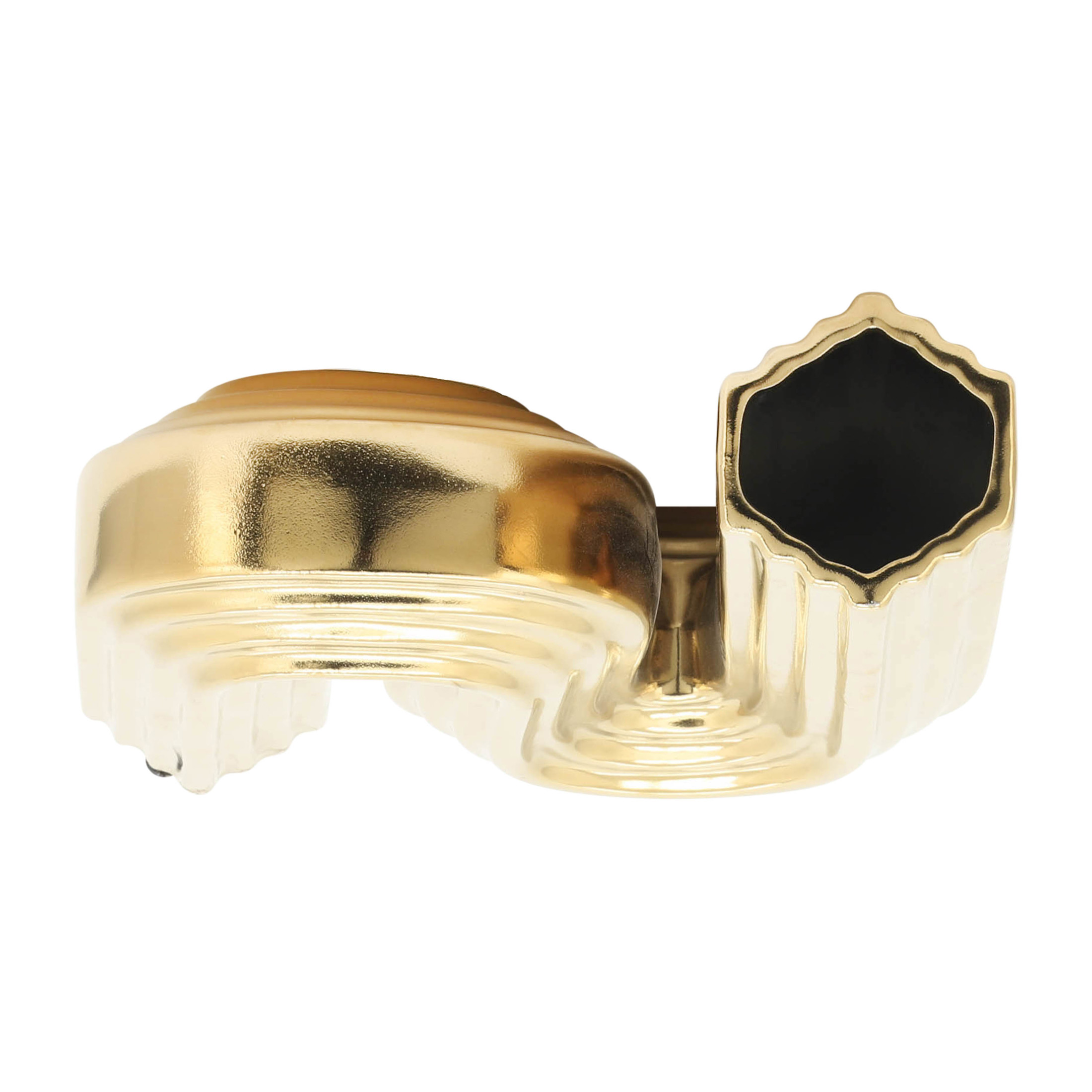 Sagebrook Home 12912-15 Decorative Ceramic Spike Candle Holder, 4 x 4 x 16 inches, White/Silver Sagebrook Home 12912-15 Decorative Ceramic Spike Candle Holder, 4