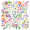 1A, variant on Watercolor Flower Theme Stickers, Waterproof Flower Theme Sticker for Water Bottle Laptop Phone Cases Planner Skateboard Luggage Helmet Party Favor Decor, Ideal for Adults Teens Teacher Rewards