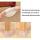 thumbnail image 2 of 16 piezas de tapas de silicona redondas para patas de silla, cubiertas protectoras para el piso, evitan rayones y ruidos para patas redondas, sala de estar, protección del piso, 2 of 5
