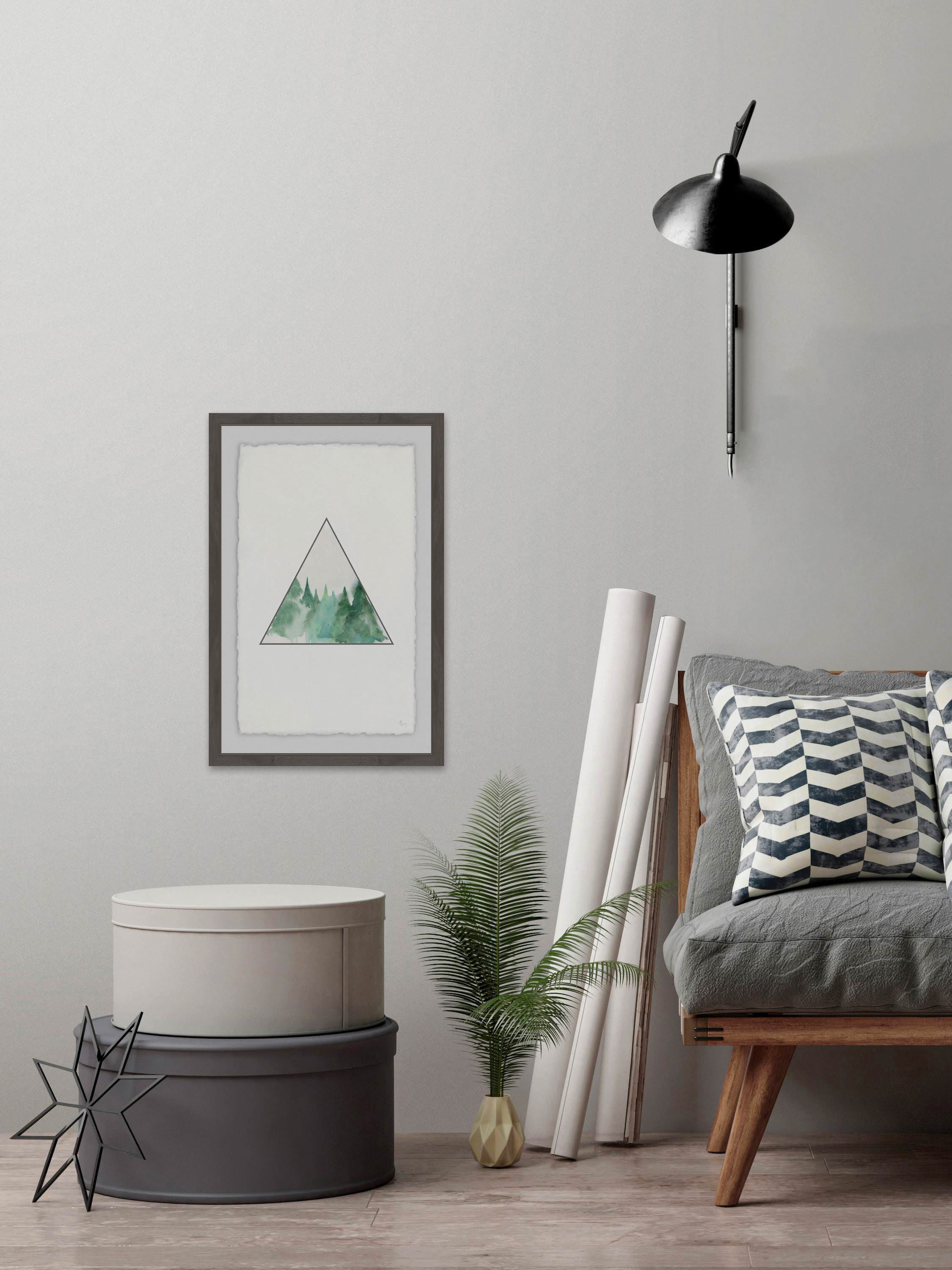 Grove Untouched Framed Painting Print