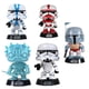 thumbnail image 2 of Figuras de juguete originales de Star Wars, edición limitada, Boba Fett (droides), soldado de choque, clon holográfico de Darth Maul, vinilo, 2 of 2