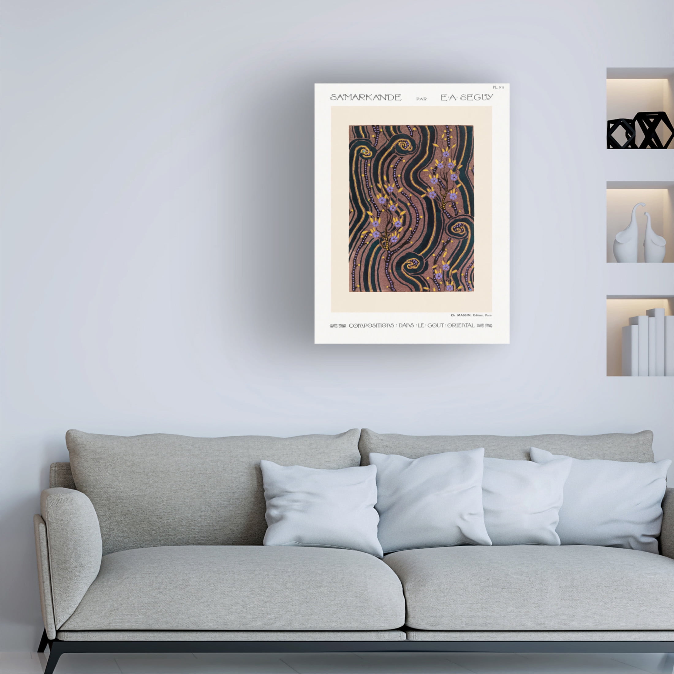 Trademark Fine Art Pictufy Samarkande 8 Canvas Wall Art