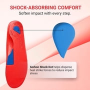 Vasyli Red Full Length Orthotic, Large