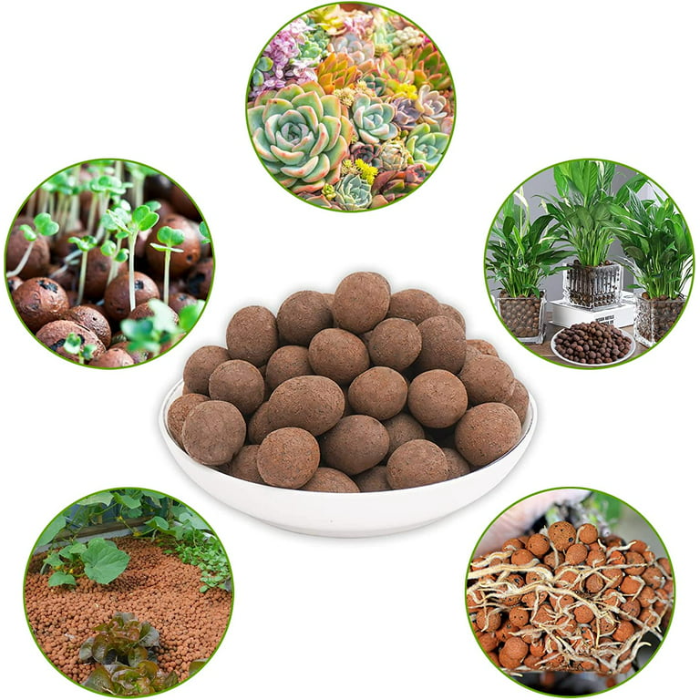 PGN Clay Pebbles for Hydroponic Growing - 10 Liters (4 Pounds