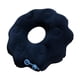 thumbnail image 1 of Cojín inflable con forma de donut, almohada tipo donut, fácil de limpiar, almohada flocada para coxis, ideal para trenes, camping, sofás, oficinas válvula de resorte, 1 of 9