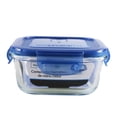 thumbnail image 1 of Contenedor Mainstays Hermético de Vidrio 530 ml Azul, 1 of 1