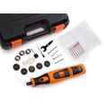 thumbnail image 4 of Kit de herramientas rotativas WEN 23072 inalámbrico de 7,2 V con juego de 24 piezas, 4 of 5