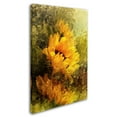 thumbnail image 3 of Trademark Fine Art Jai Johnson Impressionist Sunflowers Canvas Wall Art - 16x24, 3 of 4
