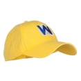 thumbnail image 6 of Mario Luigi Wario Waluigi Embroidered Cap - Yellow OSFM, 6 of 6