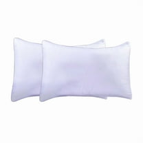 BedDecor 100% Egyptian Cotton 600TC 2PC Pillow Case Solid White Queen