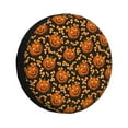 thumbnail image 1 of Fotbe Quirky Corn Pumpkin Funda de Llanta de Repuesto con Estampado, Engrosada, Ajuste Universal para Jeep, Remolque, RV, SUV, Camión-16 inch, 1 of 6
