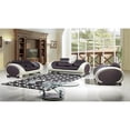 thumbnail image 2 of AE-D802 Dark Chocolate (Brown) and Cream Color With Faux Leather Chair, 2 of 2