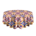 thumbnail image 6 of Design Pattern Round Tablecloth 60 Inch – Waterproof Polyester Table Cover with Full Print Design, Wrinkle Resistant & Washable for Kitchen Dining Party Decor, 6 of 6