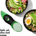 thumbnail image 5 of Rebanador de aguacate, cuchillo de aguacate multifuncional libre de BPA que se puede utilizar como divisor para kiwi Adepaton CPB-DE-LYY1311, 5 of 5
