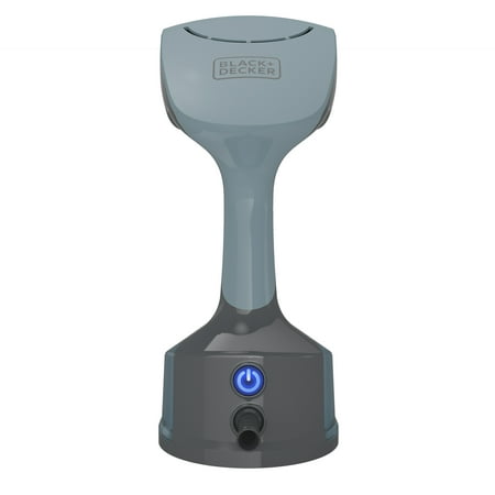 Black+Decker - Advanced Handheld Garment Steamer - Gray/Blue