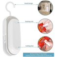 thumbnail image 2 of Mini Scelleuse de Sacs - Scelleuse Thermique pour Sacs en Plastique - Scelleuse Alimentaire sous Vide, 2 of 5