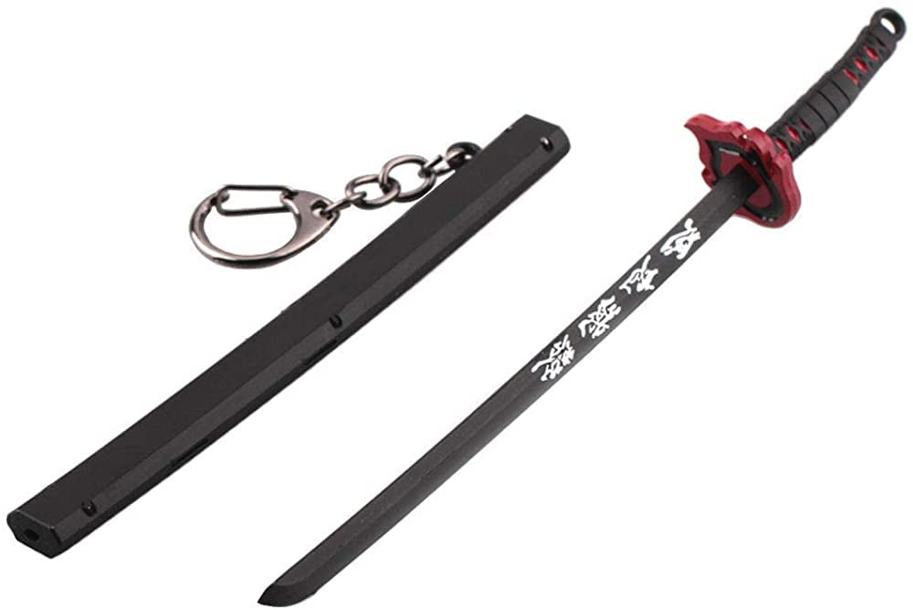 Buy Demon Slayer Sword Mini Katana Keychains Anime Figure Tanjiro For