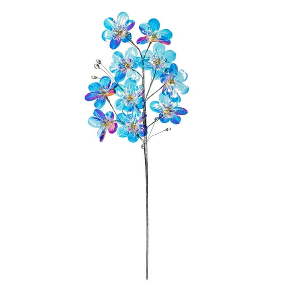 Season to Sparkle Stem Artificial Iridescent Floral, 29"H