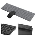 thumbnail image 4 of Teclado y mouse inalámbricos FN + Botón multimedia Combinación de mouse y teclado inteligente Conexión remota de 10 m para computadoras portátiles para tabletas para Anggrek Otros, 4 of 8