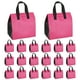 thumbnail image 1 of Bolsas Térmicas Aisladas Uxcell [20PCS] - Aislamiento Térmico para Comida - [Rojo Rosa Bicolor-9.4IN], 1 of 7
