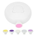 thumbnail image 3 of Nail File, Quiet Electric Baby Nail Trimmer Ergonomic ABS  6 Grinding Heads  For Fingernail For Infant White, 3 of 8