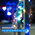 thumbnail image 4 of 72ft Solar 200 LED Rope Lights, 8 Mode LED Lights, Waterproof, Garden, Christmas, 4 of 15