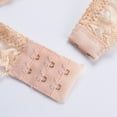 thumbnail image 6 of iHPH7 2 Pack Lace Bras for Women Sheer Balconette Underwire Unlined see through Everyday Bras Beige 36, 6 of 9