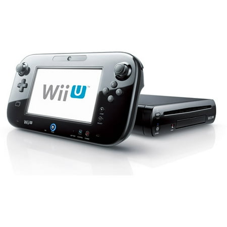 Nintendo Wii U 32GB Deluxe Console w/ GamePad, Nintendo Land, Black