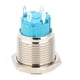 thumbnail image 4 of Interruptor de botón de metal, 2 piezas 12~24 VCC Interruptor de botón Interruptor de botón Eficiencia maximizada, 4 of 8