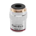 thumbnail image 4 of 2X Microscope Plan Achromatic Objective Lens 4X Biological Metallurgical Microscope Objectives, 4 of 9