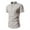 Grey, variant on LUOGENLI Male T-shirts for Mens Mens European and Men's Stand Solid Color Short Sleeve Shirt T Shirt Mens T-shirts Graphic Tees Easter Mens Funny T-shirts Graphic Tees Valentines Grey XXL